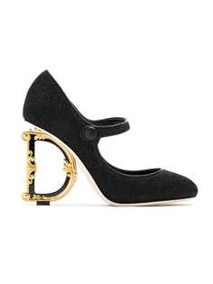 Dolce & Gabbana туфли Мэри Джейн на скульптурном каблуке