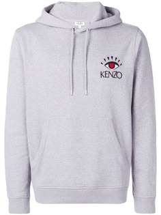 Kenzo толстовка с капюшоном и вышитым логотипом