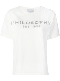 Philosophy Di Lorenzo Serafini футболка с логотипом