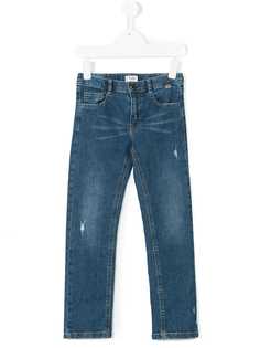 Il Gufo джинсы с потертой отделкой