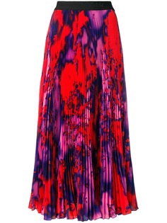 MSGM плиссированная юбка миди