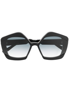 Marni солнцезащитные очки в массивной оправе