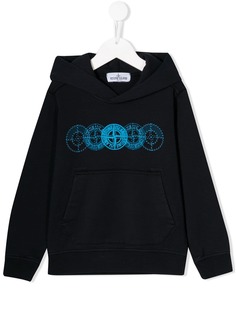 Stone Island Junior худи с логотипом