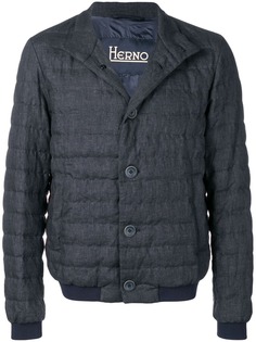Herno стеганая куртка-бомбер