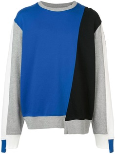 Mostly Heard Rarely Seen толстовка с асимметричными швами