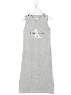 Calvin Klein Kids платье с принтом логотипа