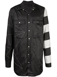 Rick Owens куртка-рубашка в полоску