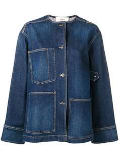 Ports 1961 джинсовая куртка с круглым вырезом
