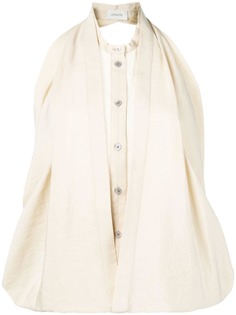 Lemaire многослойная блузка без рукавов