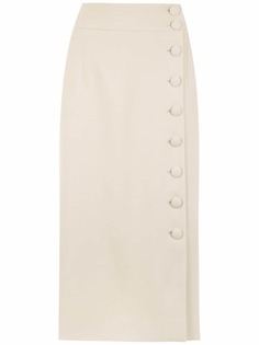 Egrey юбка миди на пуговицах