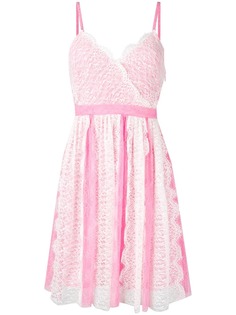 Pinko платье с кружевной отделкой