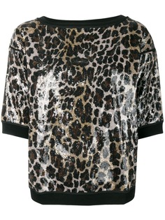 Antonio Marras футболка с леопардовым принтом