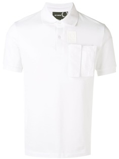 Raf Simons X Fred Perry рубашка-поло с карманами карго