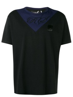 Raf Simons X Fred Perry двухцветная футболка