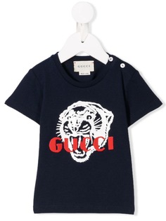 Gucci Kids футболка с принтом
