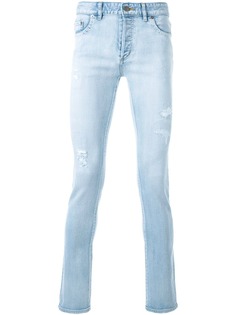 Hl Heddie Lovu джинсы скинни с линялым эффектом