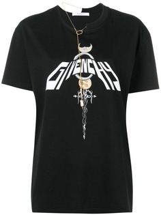 Givenchy футболка с графичным принтом