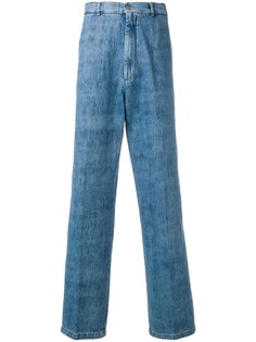 Maison Margiela джинсы с эффектом потертости