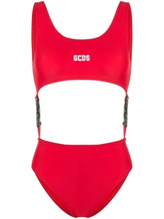 Gcds купальник с вырезными деталями и логотипом