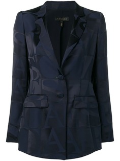 Escada жаккардовый блейзер