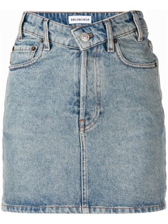Balenciaga джинсовая юбка мини