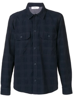 Closed рубашка в клетку с нагрудным карманом
