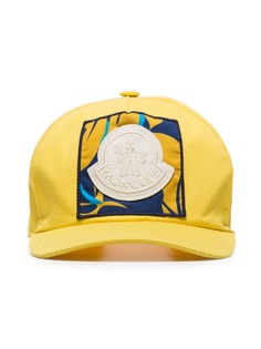 Moncler бейсболка с вышитым логотипом