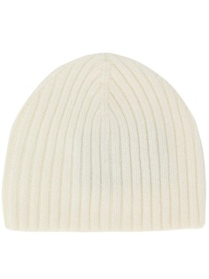 Pringle Of Scotland кашемировая шапка бини в рубчик