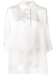 Loewe рубашка-поло в стиле оверсайз