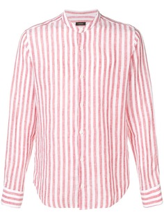 Z Zegna рубашка в полоску