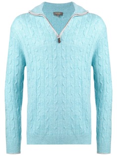 N.Peal пуловер с горловиной на молнии