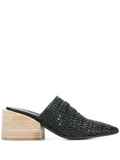 Marsèll мюли с заостренным носком