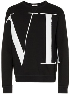 Valentino свитшот с принтом VLTN