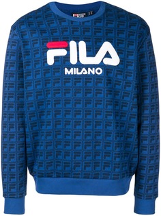 Fila свитер с круглым вырезом и логотипом