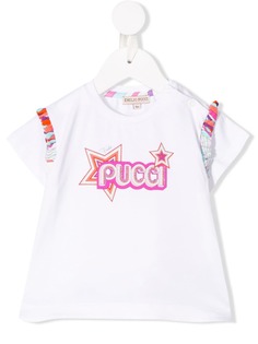 Emilio Pucci Junior футболка с логотипом