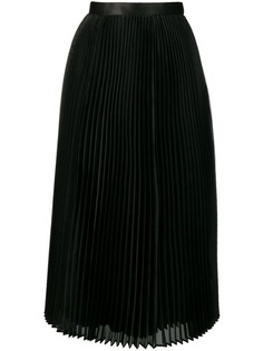 Junya Watanabe плиссированная расклешенная юбка миди