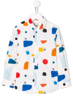 Paul Smith Junior рубашка с принтом