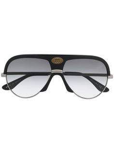 Gucci Eyewear солнцезащитные очки-авиаторы