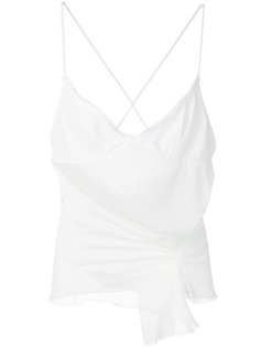 Jacquemus юбка асимметричного кроя со сборками