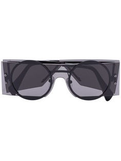 Yohji Yamamoto солнцезащитные очки YY7020 в прямоугольной оправе
