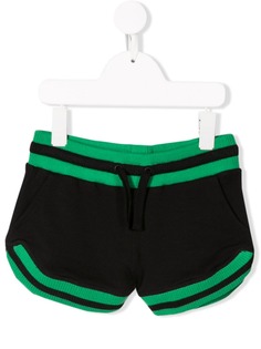 Stella McCartney Kids спортивные шорты с контрастной окантовкой
