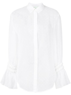 Off-White блузка Woman с принтом