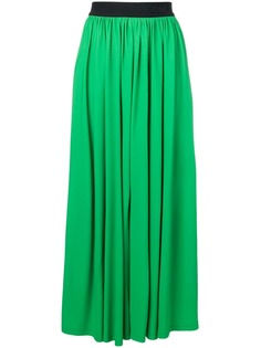 MSGM плиссированная юбка макси