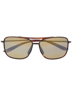 Maui Jim солнцезащитные очки в квадратной оправе