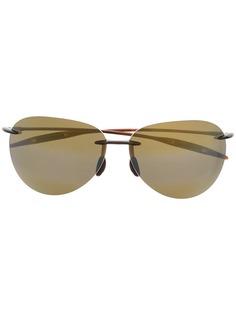 Maui Jim солнцезащитные очки в овальной оправе