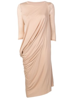 Rick Owens Lilies платье миди с драпировкой