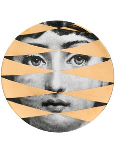 Fornasetti тарелка с принтом