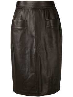 Yves Saint Laurent Pre-Owned юбка-карандаш 1970-х годов