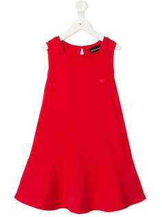 Emporio Armani Kids расклешенное платье
