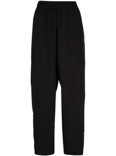 Uma Wang брюки с английской вышивкой